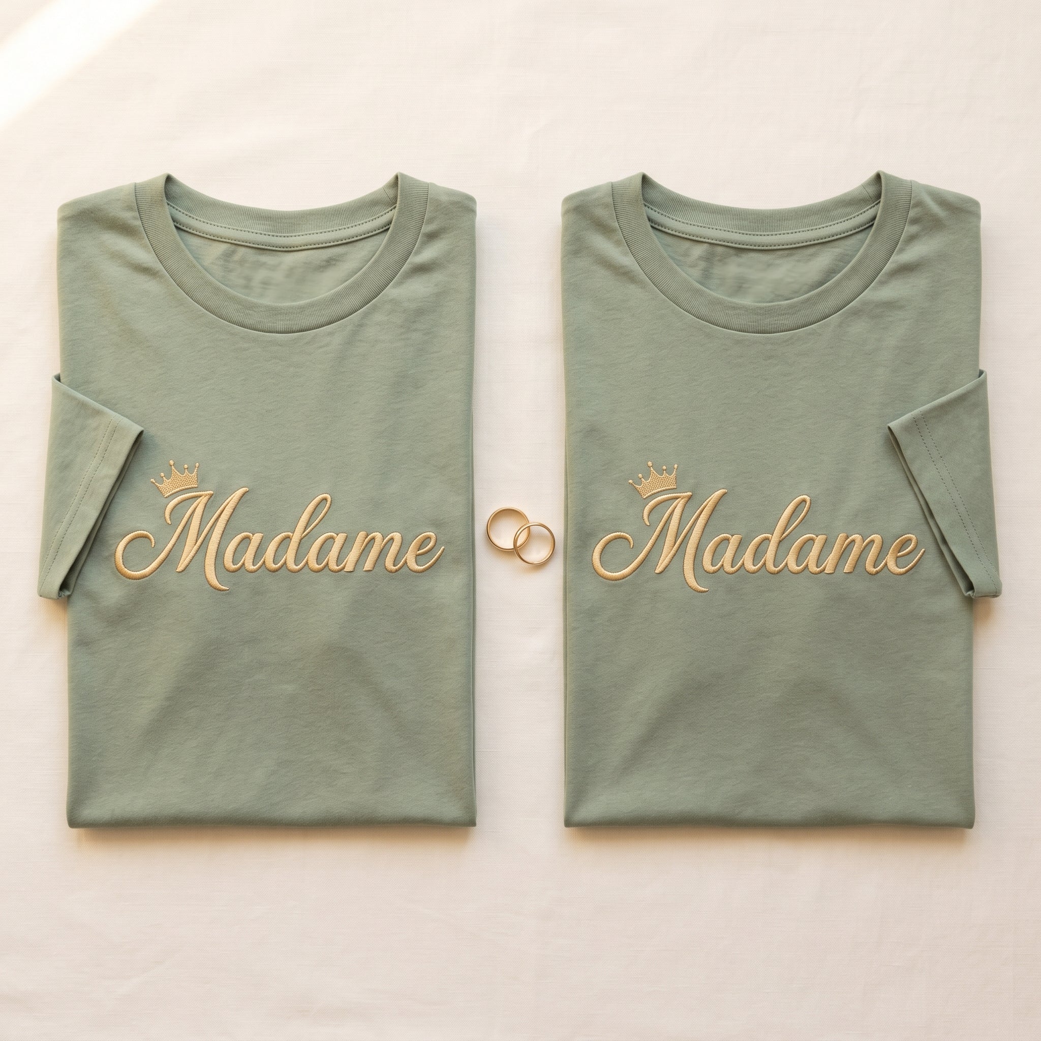 Pack t-shirts lendemain de mariage - Appelez-moi monsieur, appelez-moi madame